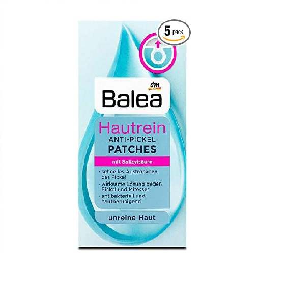 Balea Skinrein Anti-Pimple Patches Pack Of 5 X 20 G