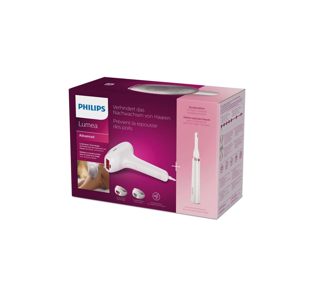 Philips Lumea Advanced +3Pcs