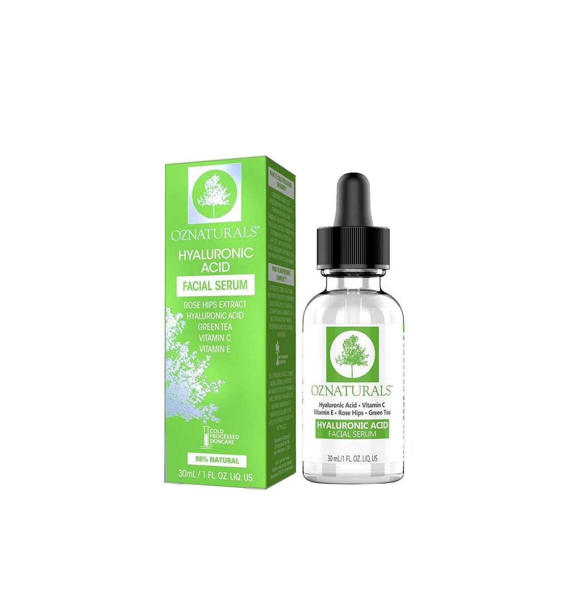 Oznaturals Facial Serum 30 Ml Hyaluronic Acid