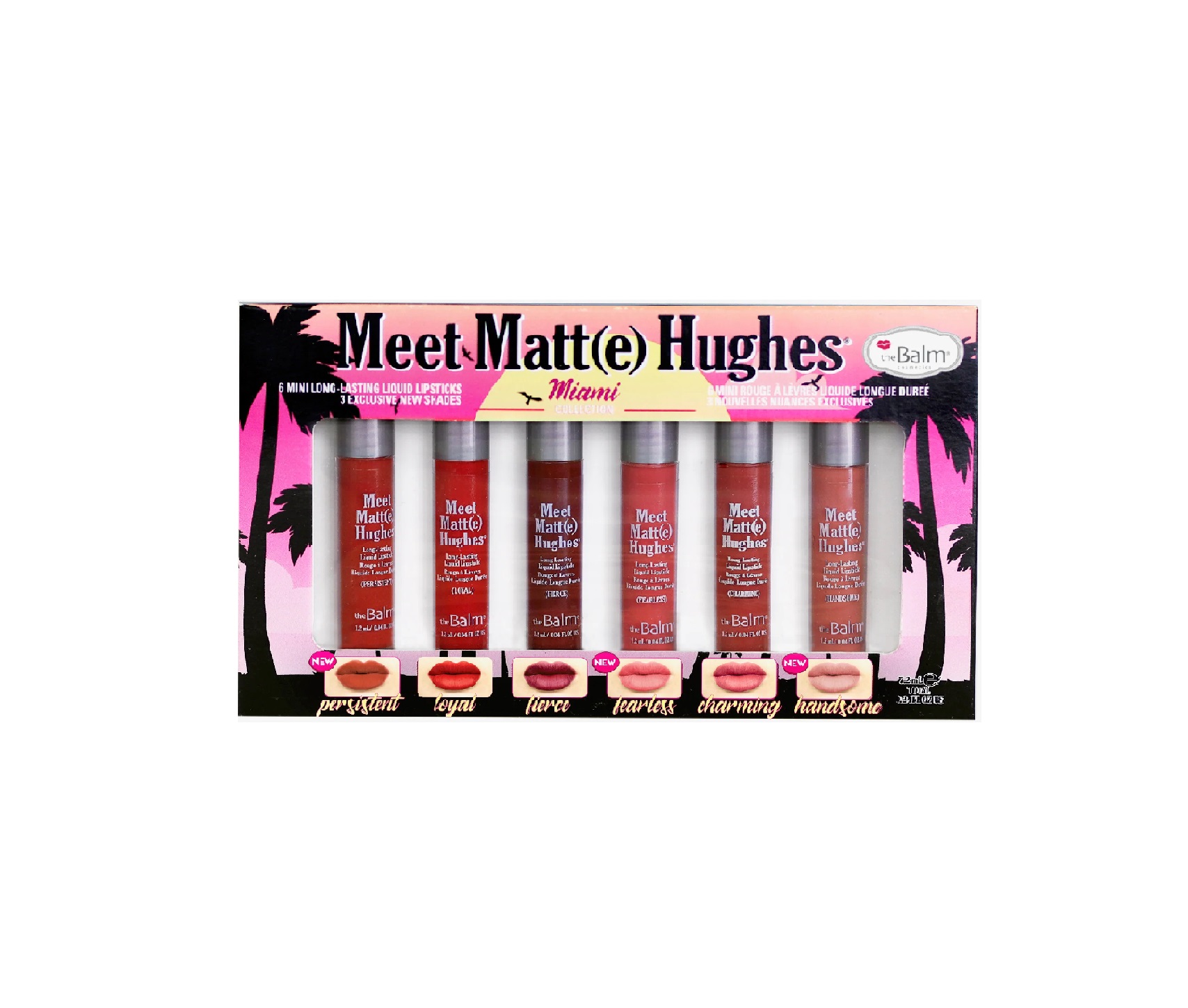 The Balm Meet Matt E Hughes 6Pc Mini Kit Miami