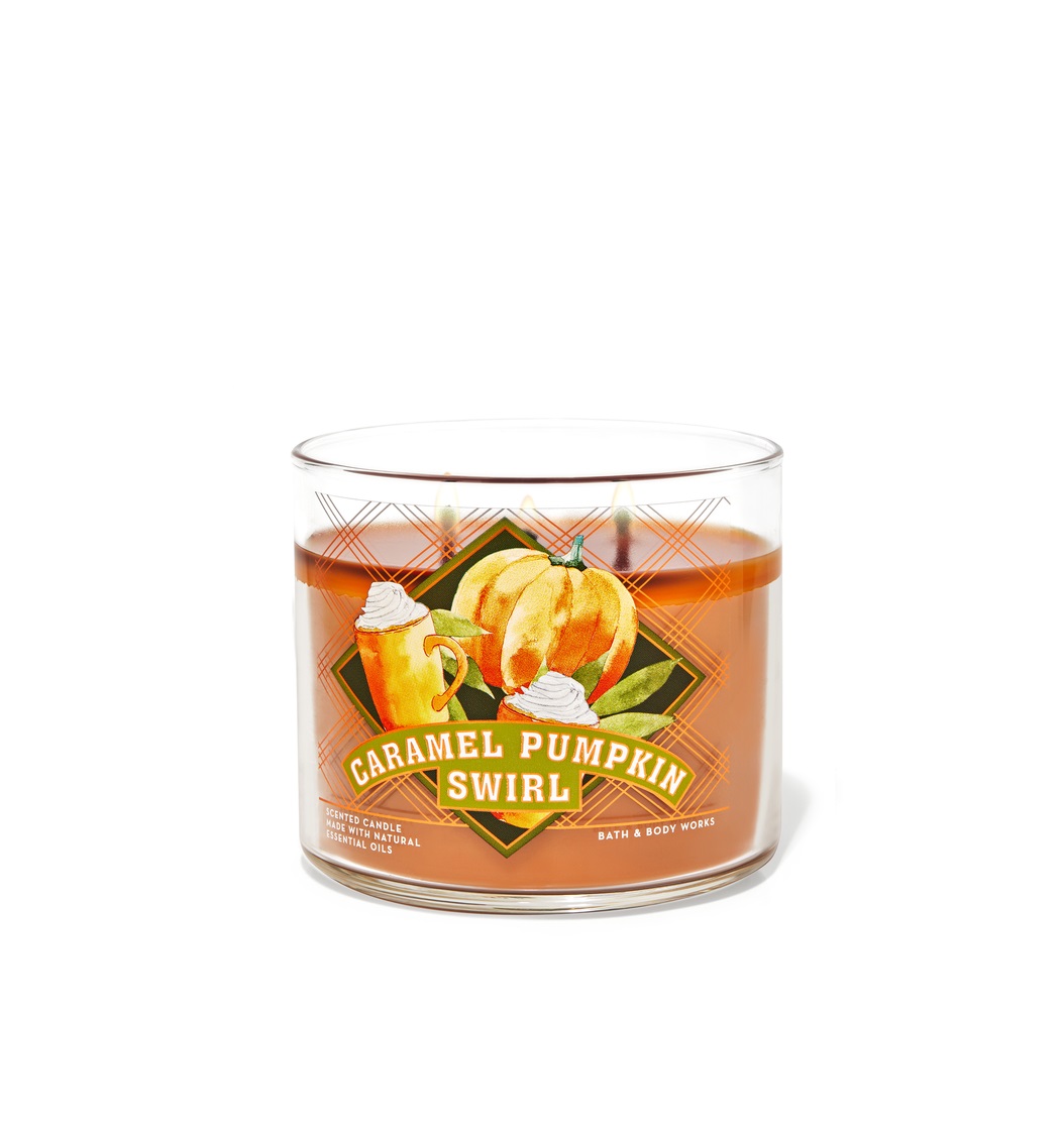 Bath & Body Works Caramel Pumpkin Swirl Candle