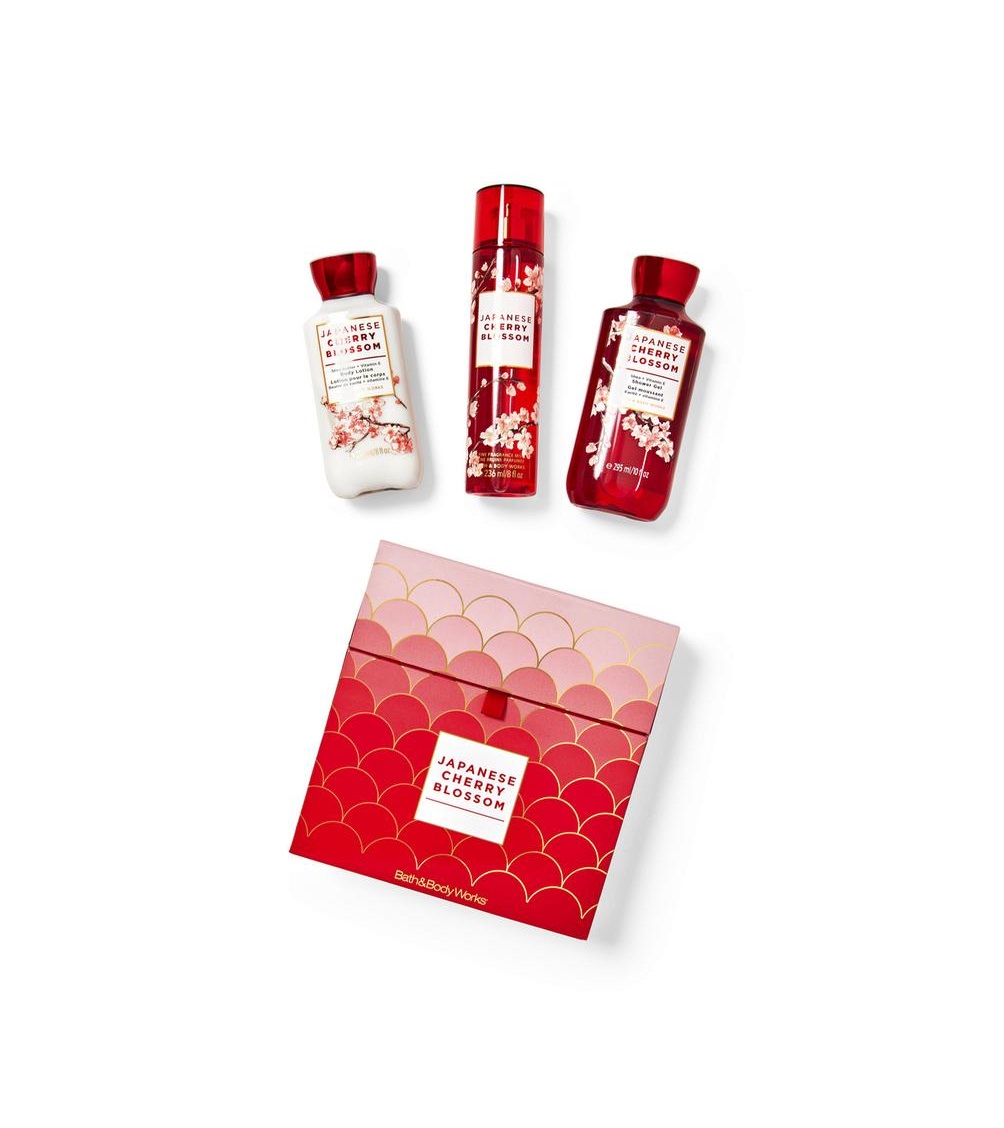 Bath&Body Works Japanese Cherry Blossom 3Pcs Kit