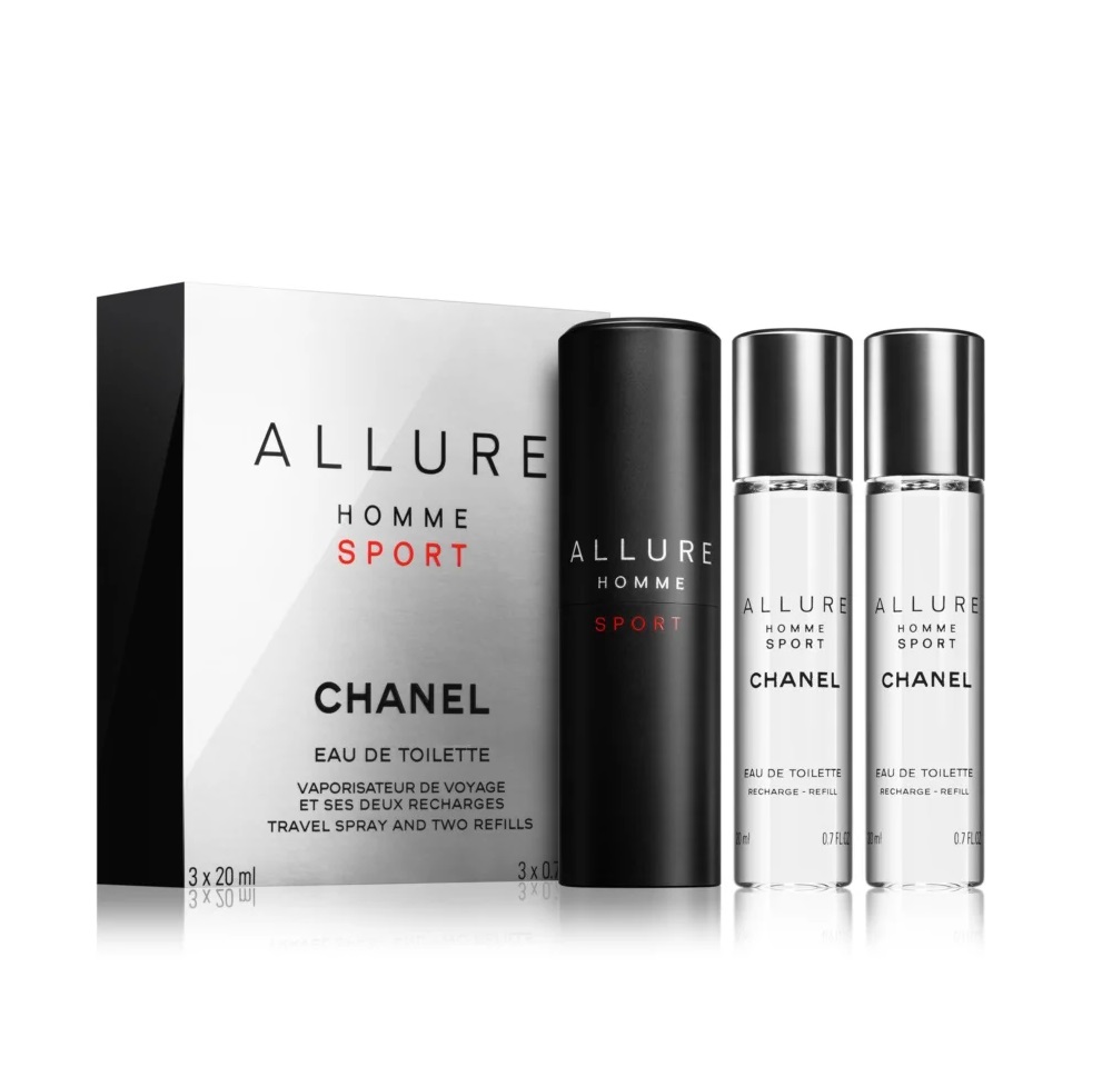 Chanel Allure Sport Homme EDT Twist And Spray 3*20Ml