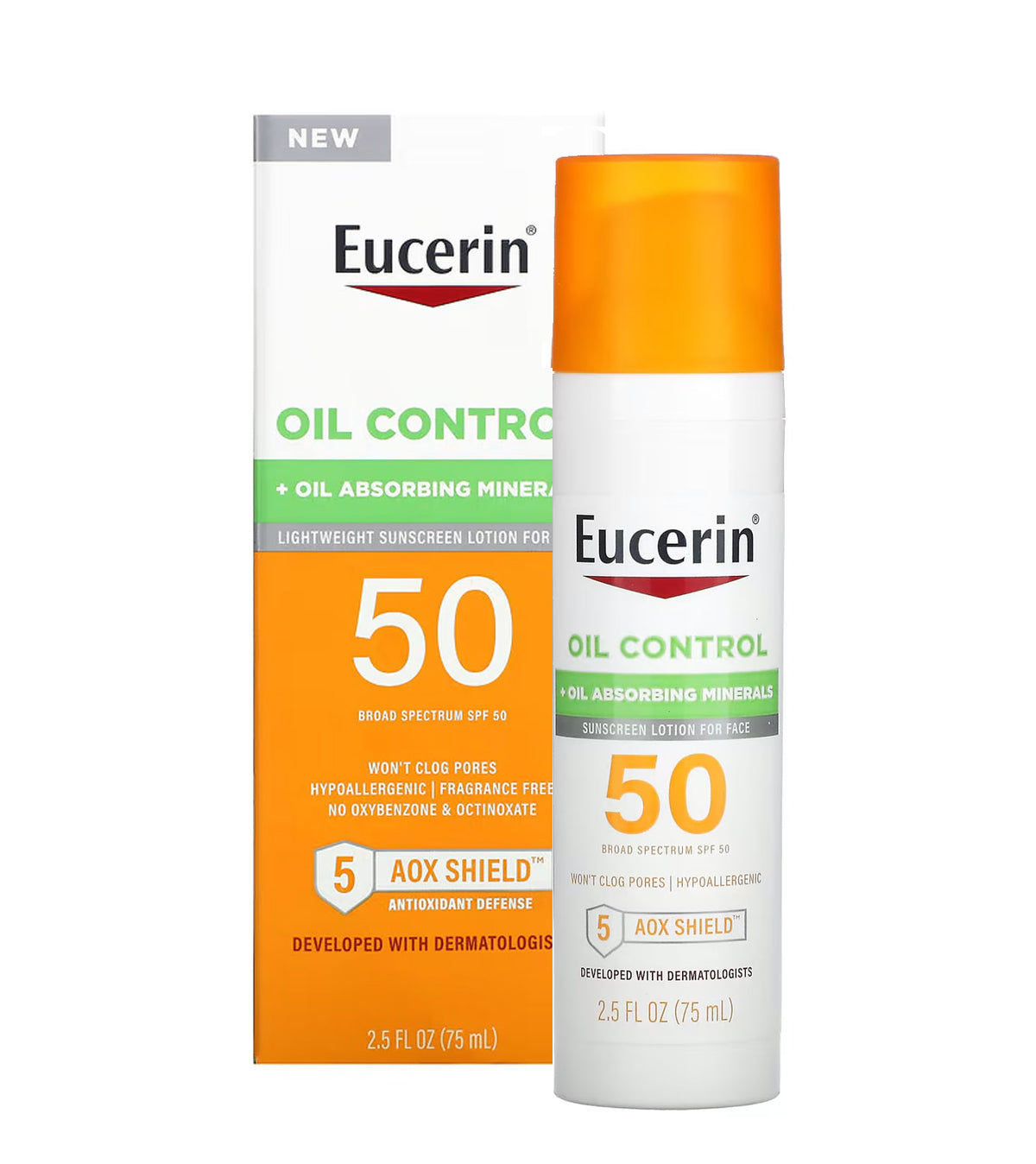 Eucrin Oil Absorbing Minraks 50Spf 75Ml
