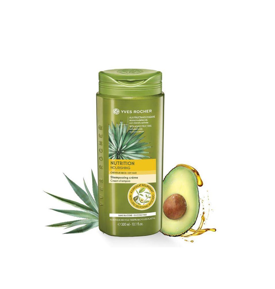 Yves Rocher Shampoo Nutrition Bottle