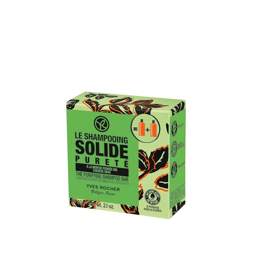 Yves Rocher Solid Shampoo Solid Purity