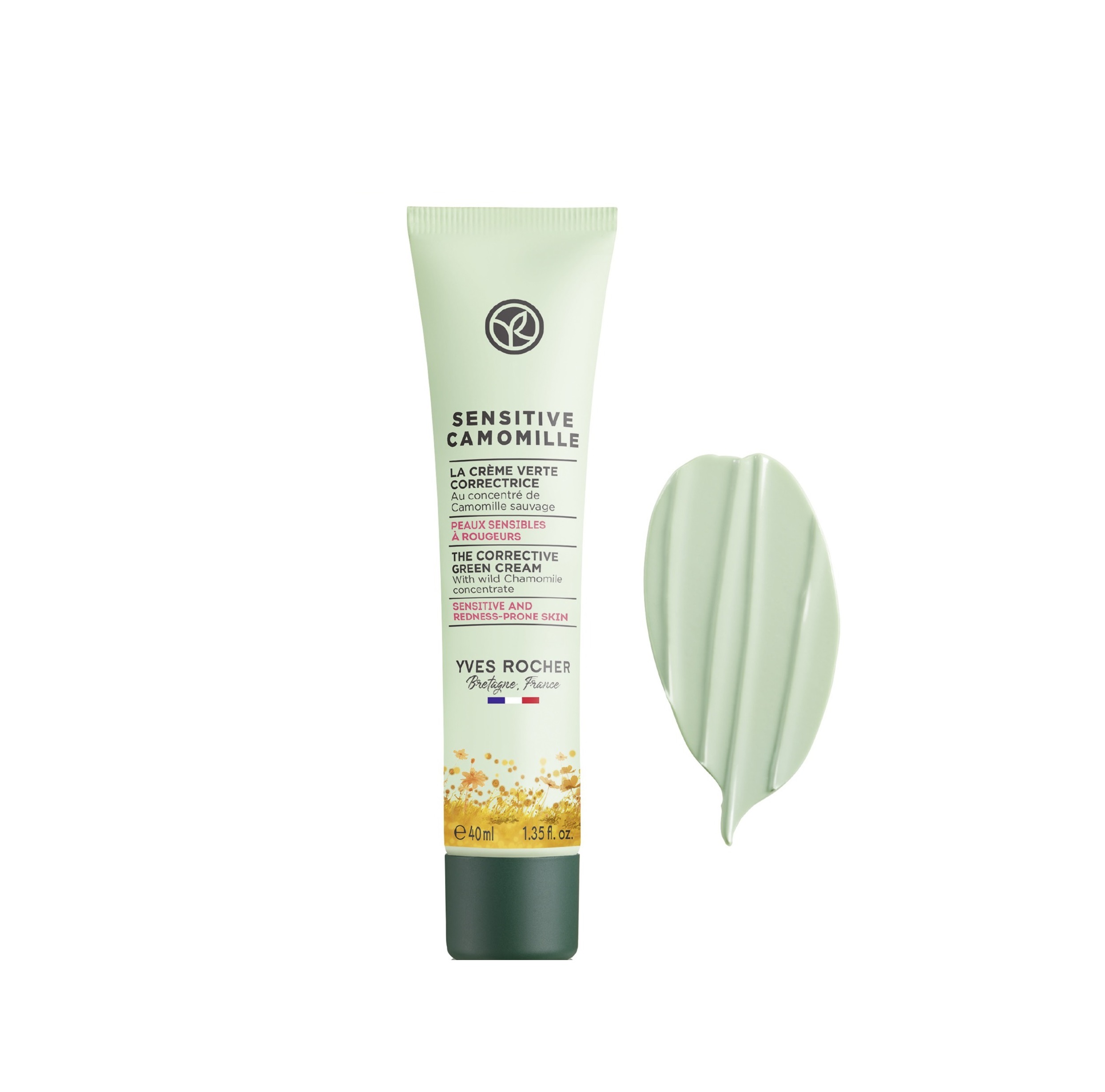 Yves Rocher Anti-Redness Green Cream