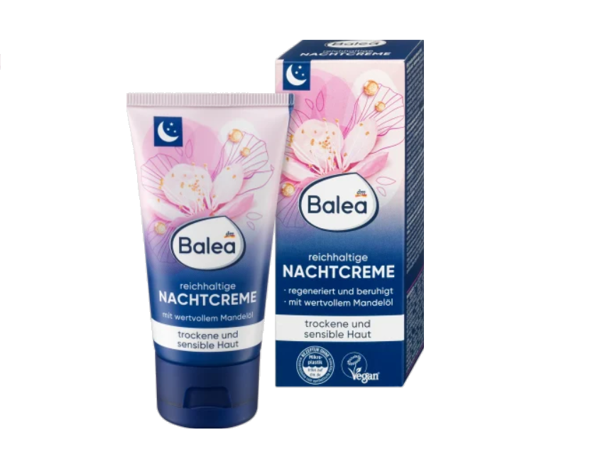 balea Rich night cream, 50 ml