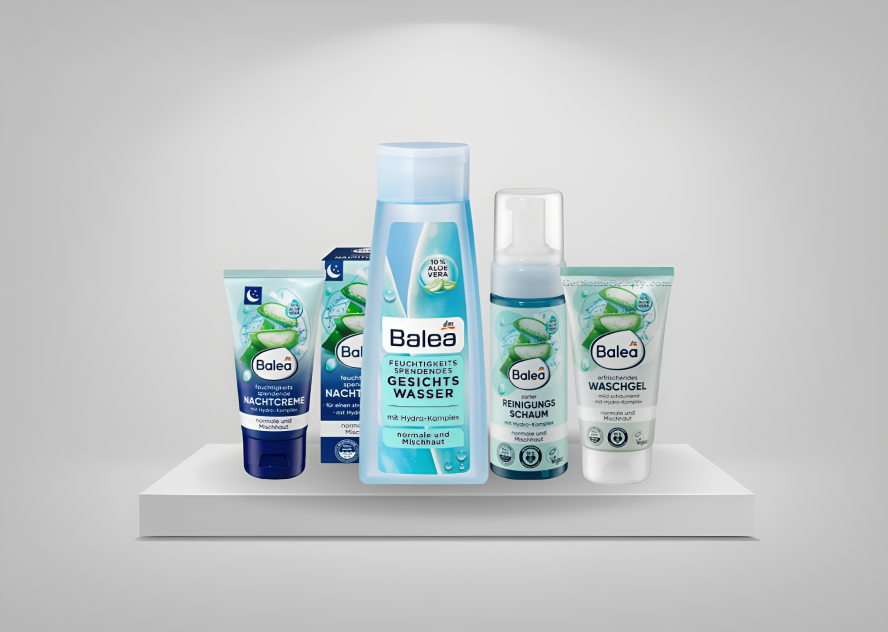 Package for normal to combination skin