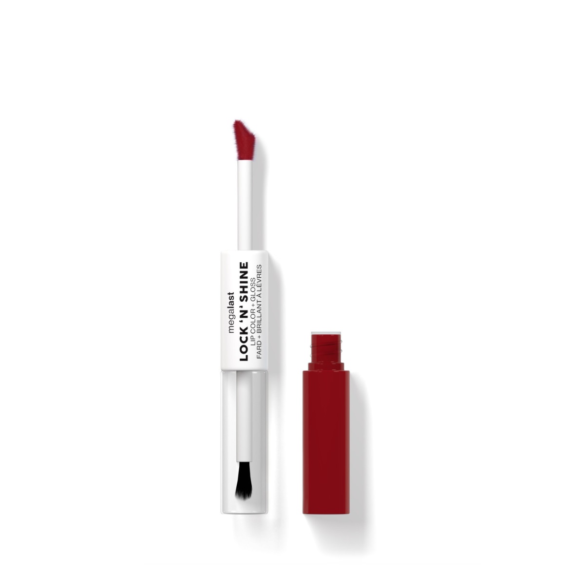Megalast Lock n' Shine Lip Color Red-y-For me