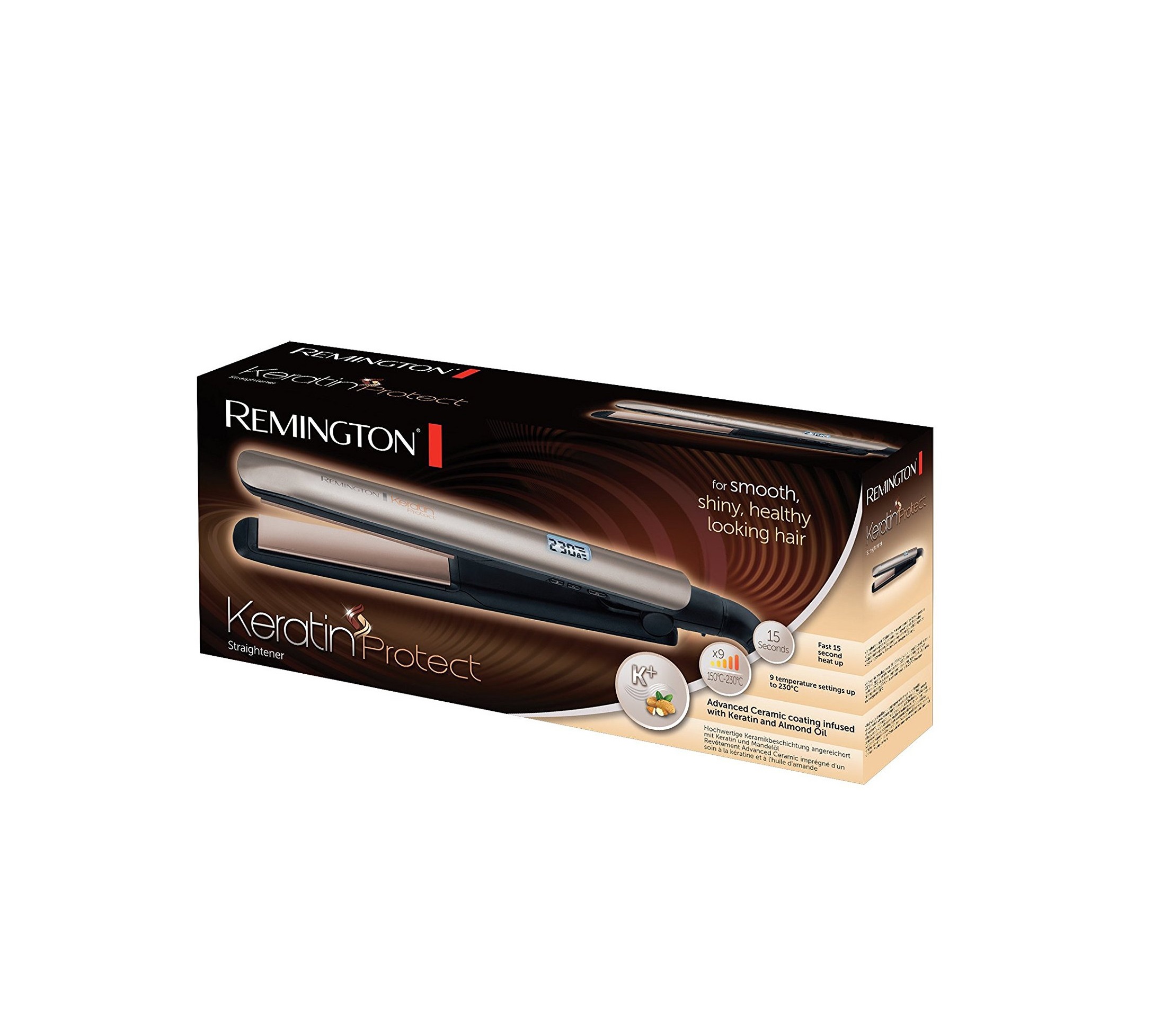 Remington Kerartin Straightener S8540