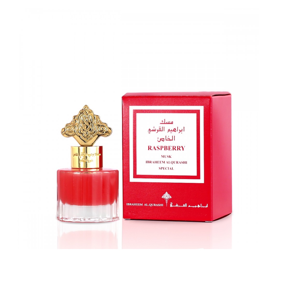 مسك ابراهيم القرشي الخاص خمرية للشعر Raspberry