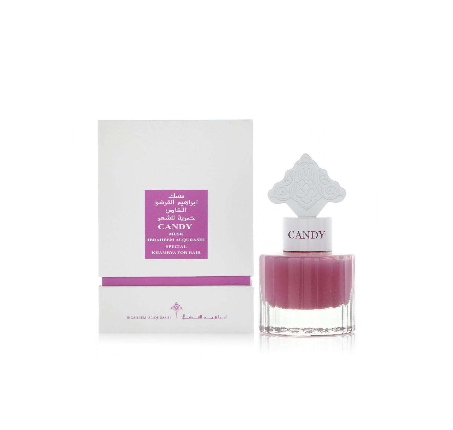 مسك ابراهيم القرشي الخاص خمرية للشعر Candy