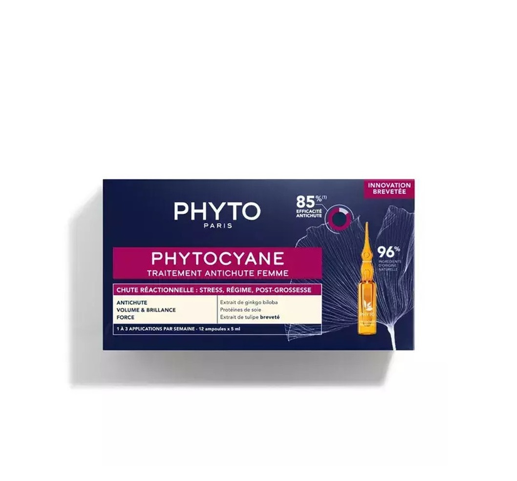 Phyto Cyane Trait Reac 12*5Ml