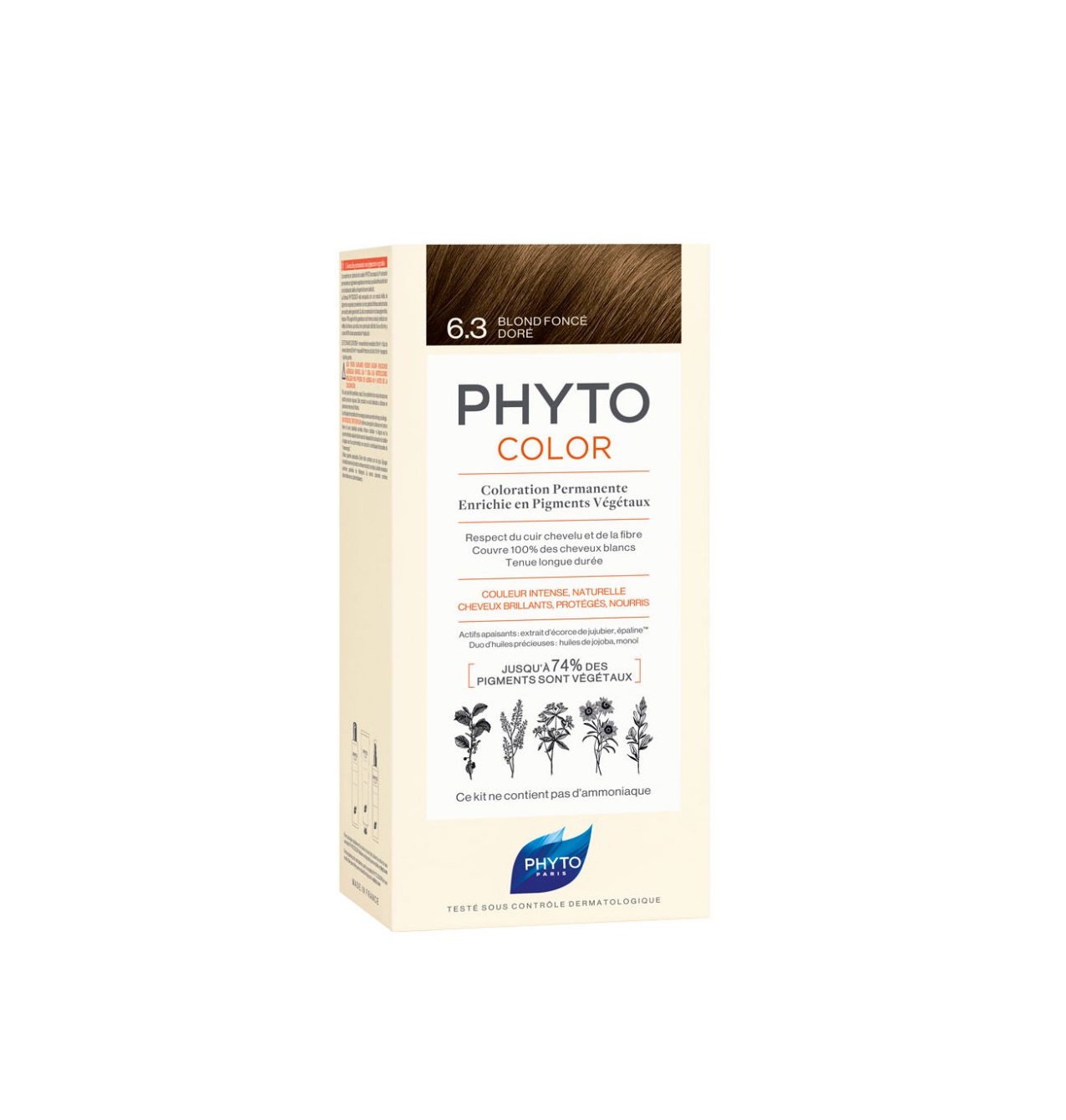 صبغة الشعر Phytocolor 6.3 Dark Golden