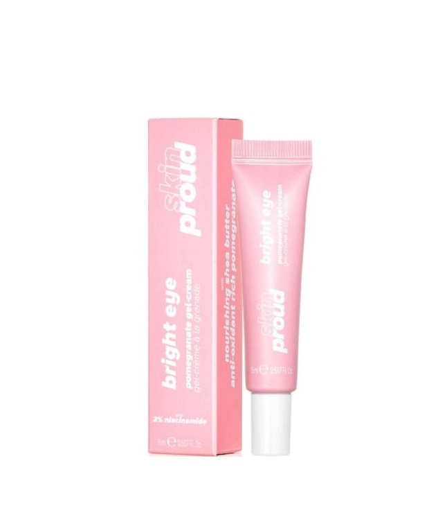 Skin Proud Bright Eye Pomegranate Gel Cream 2% Niacinamide