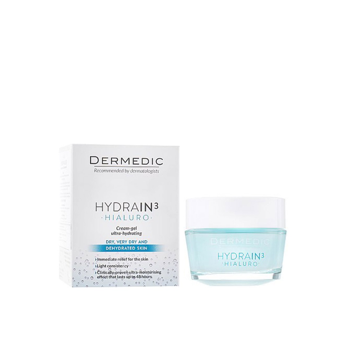 Dermedic Hydrain 3 Cream - Gel Dry Skin 48 H
