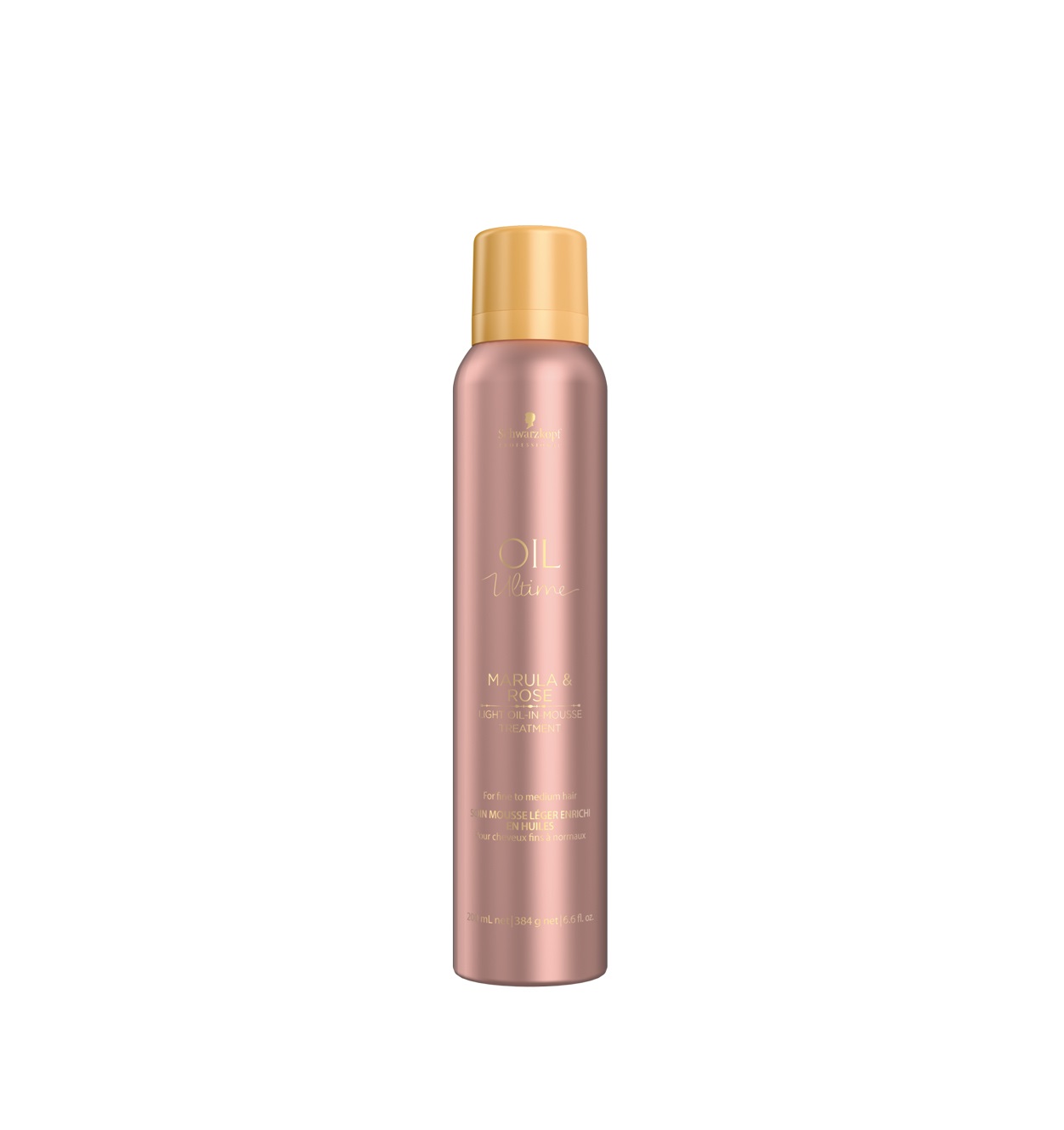 Schwarzkopf Oil Ultime Marula&Rose Light Oil-In- Mousse Treatment
