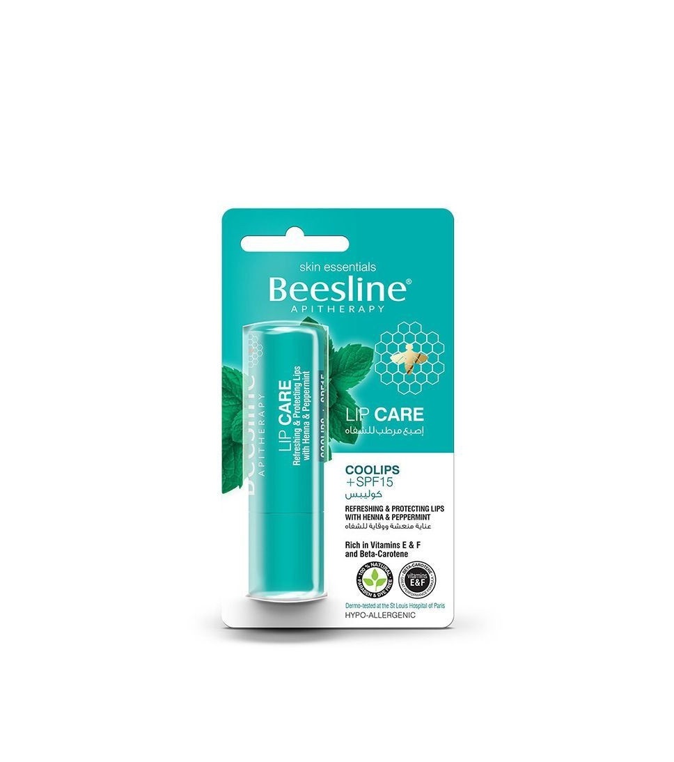 مرطب شفه بالنعناع Beesline