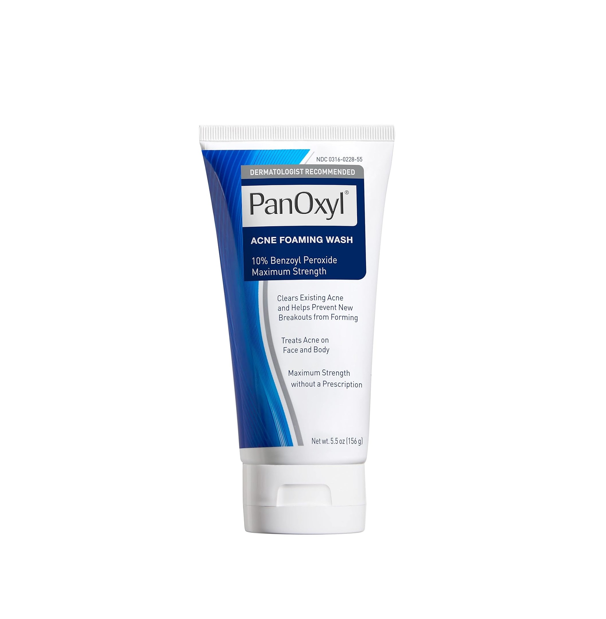 PanOxyl, Acne Foaming Wash, 10% Benzoyl Peroxide Maximum Strength