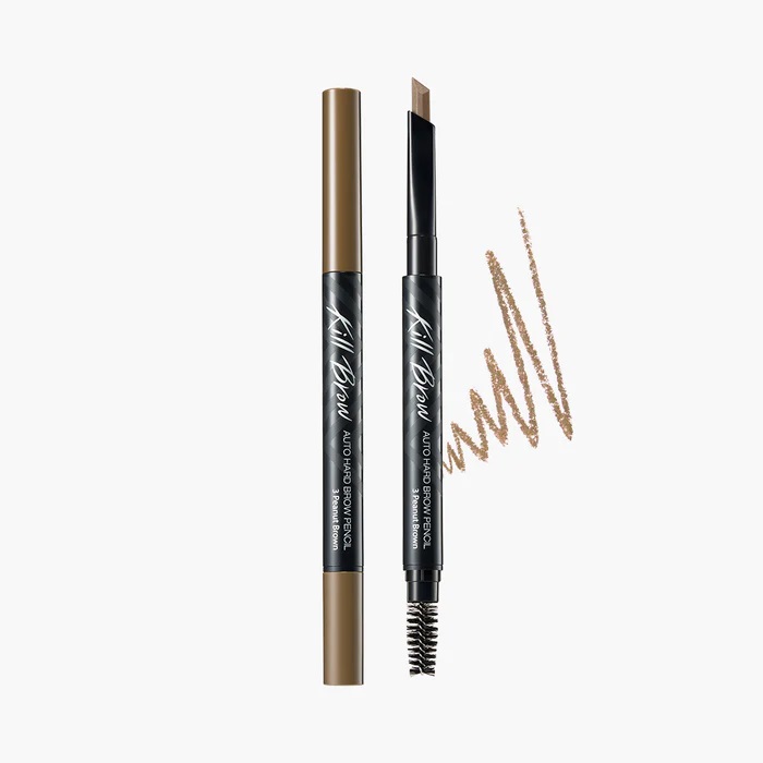 Clio Kill Brow Auto Hard Brow Pencil 3 Peanut Brown
