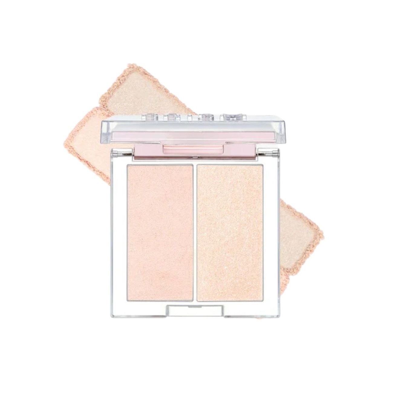Clio Prism Highlighter Duo 01 Cream Fizz