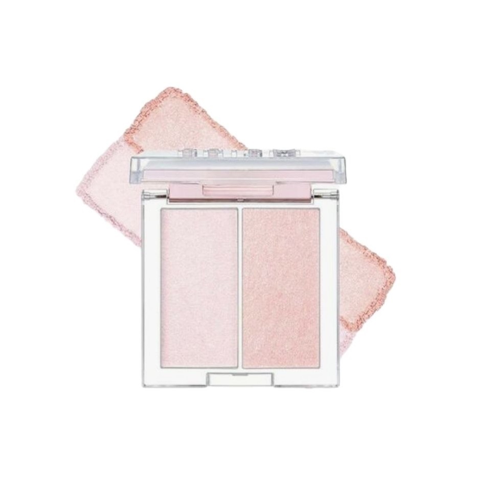 Clio Prism Highlighter Duo 02 Lavender Voyage