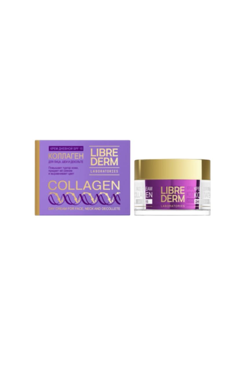 Collagen Day Cream for Restoring Radiance and Even Skin Tone SPF-15