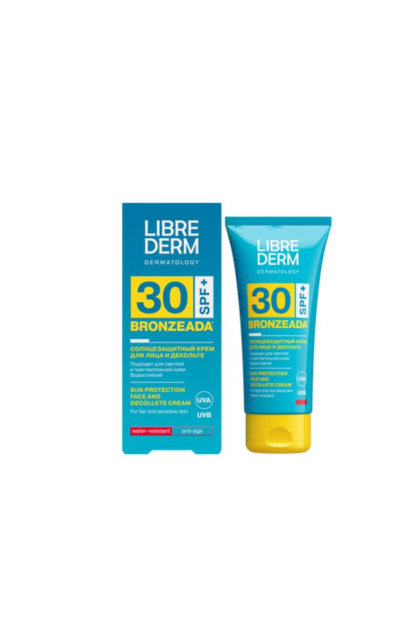 Face and décolleté cream sunscreen SPF30