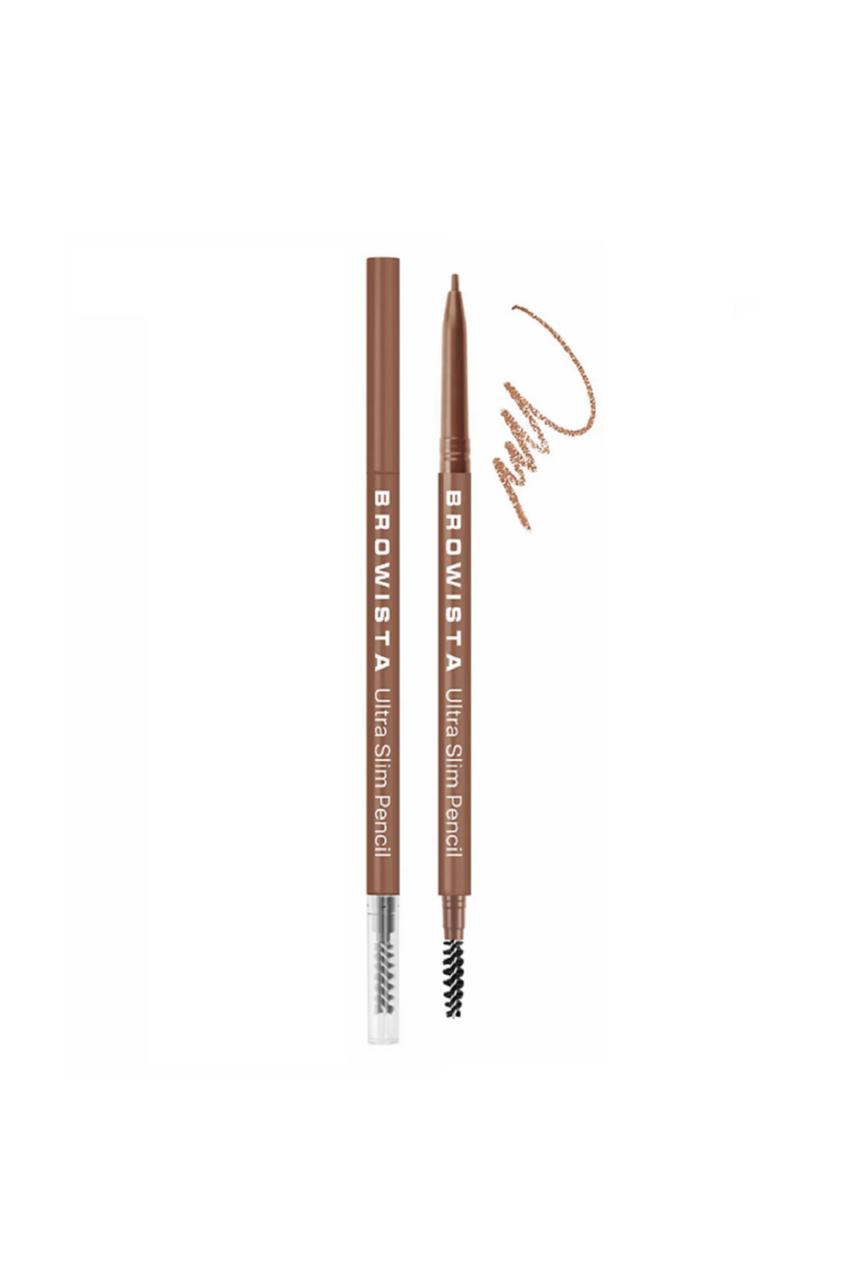 Eyebrow pencil ultra-thin Browista 202 light chestnut