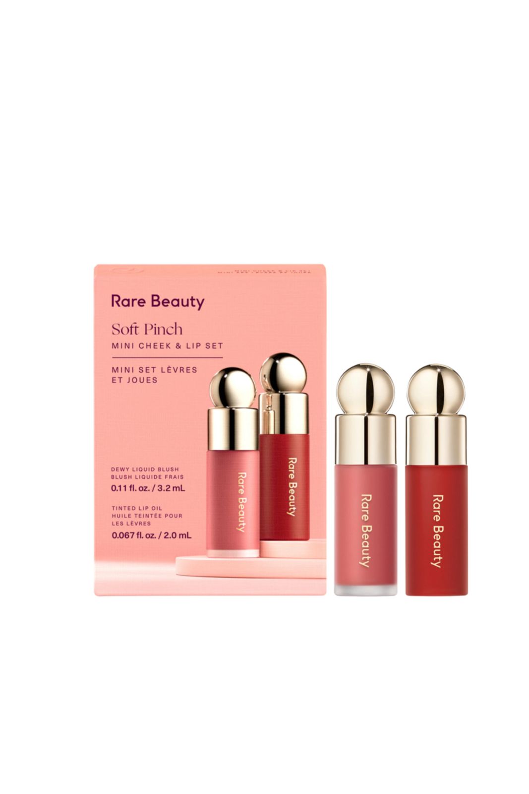Mini Soft Pinch Liquid Blush And Lip Oil Set