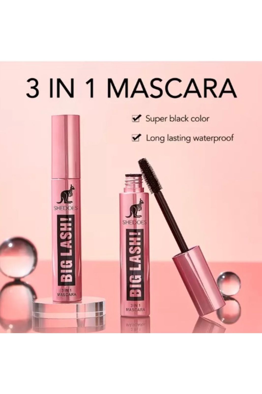 Shedoes Big Lash!! 3 In 1 Mascara