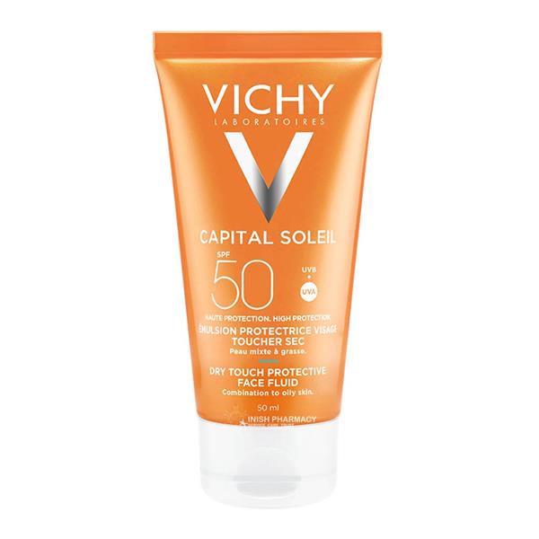 Vichy Capital Soleil Dry Touch Face Fluid Spf50