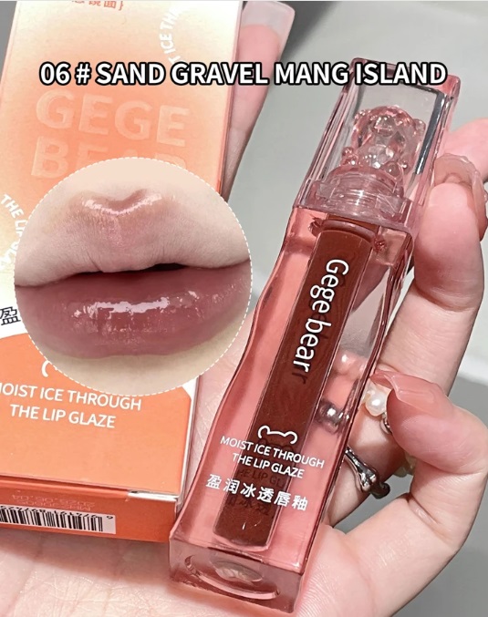 Gege Bear Watery Mirror Moisturizing Lip Gloss 06