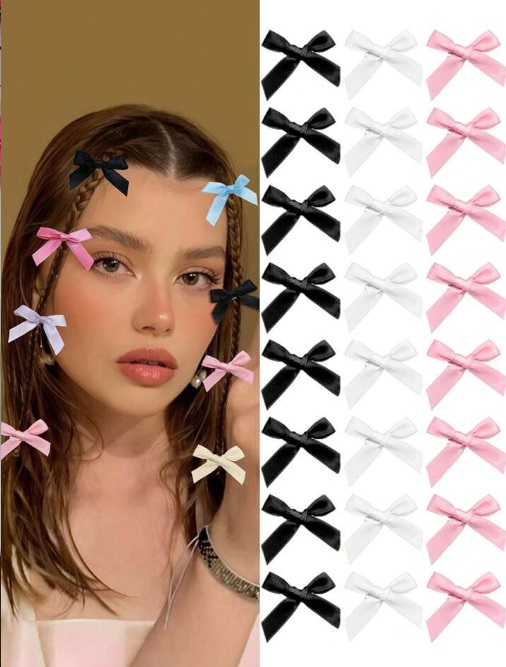 Colorful Ribbon Bow Hair Clips