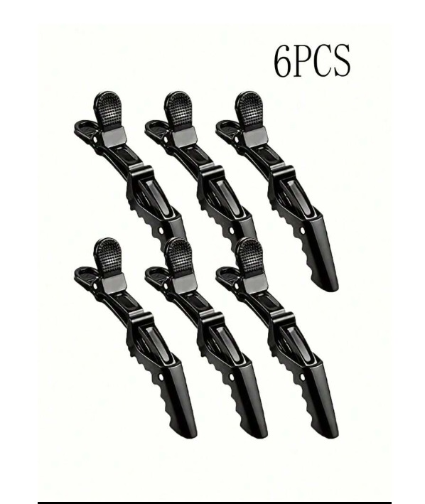 Women's Hair Clips With Wide Teeth And Double Hinged Design