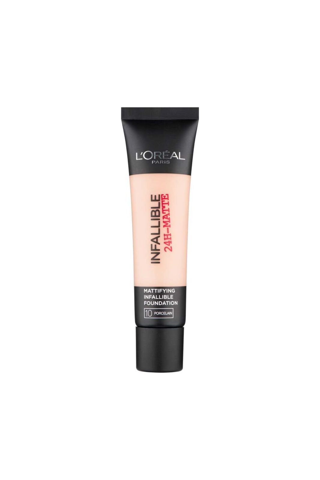 L'Oreal Infallible 24Hr Matte Tube Foundation 35Ml-10 Porcelain