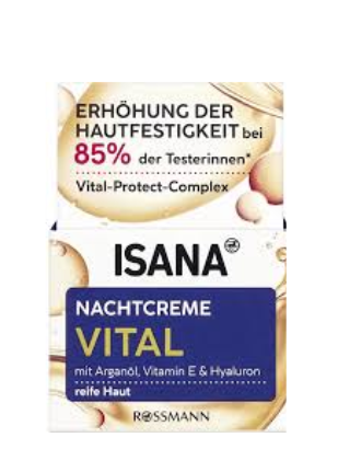 Isana Nachtcreme Vital
