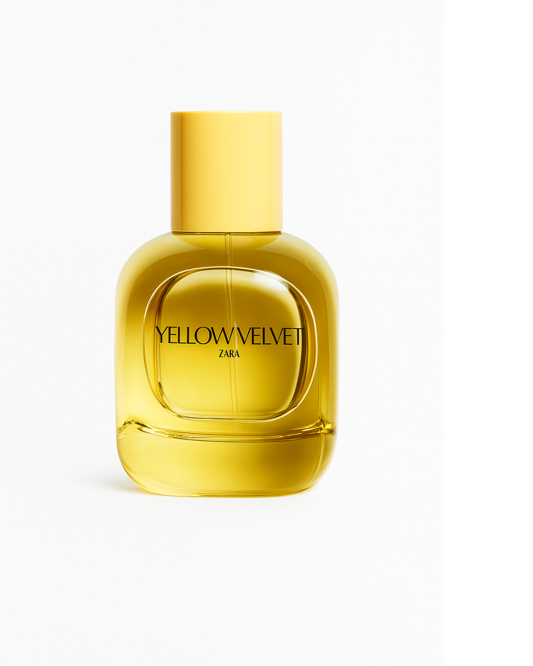 Zara Woman Yellow Velvet