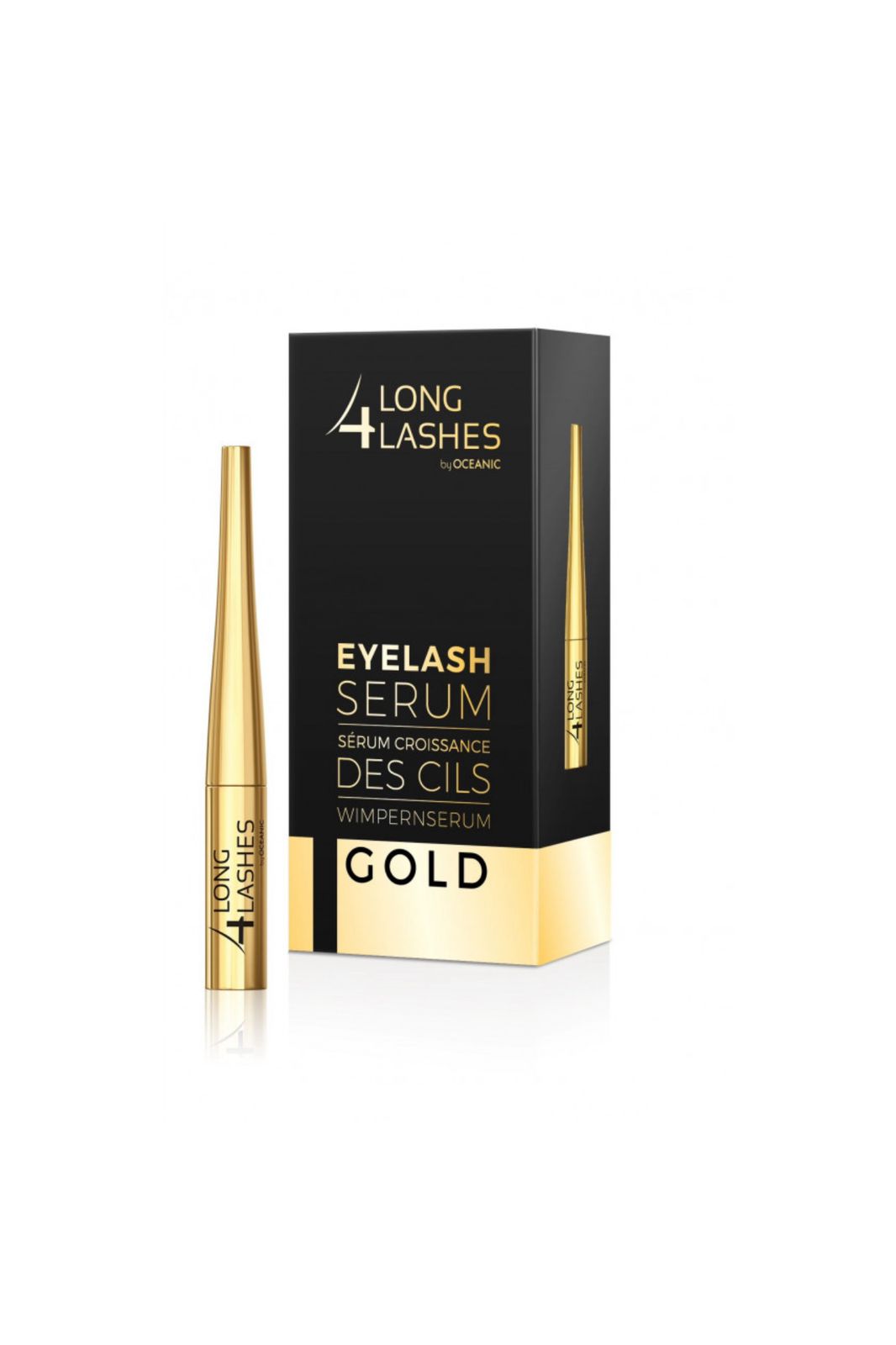 Long 4 Lashes Eye Care Gold Eyelash Serum