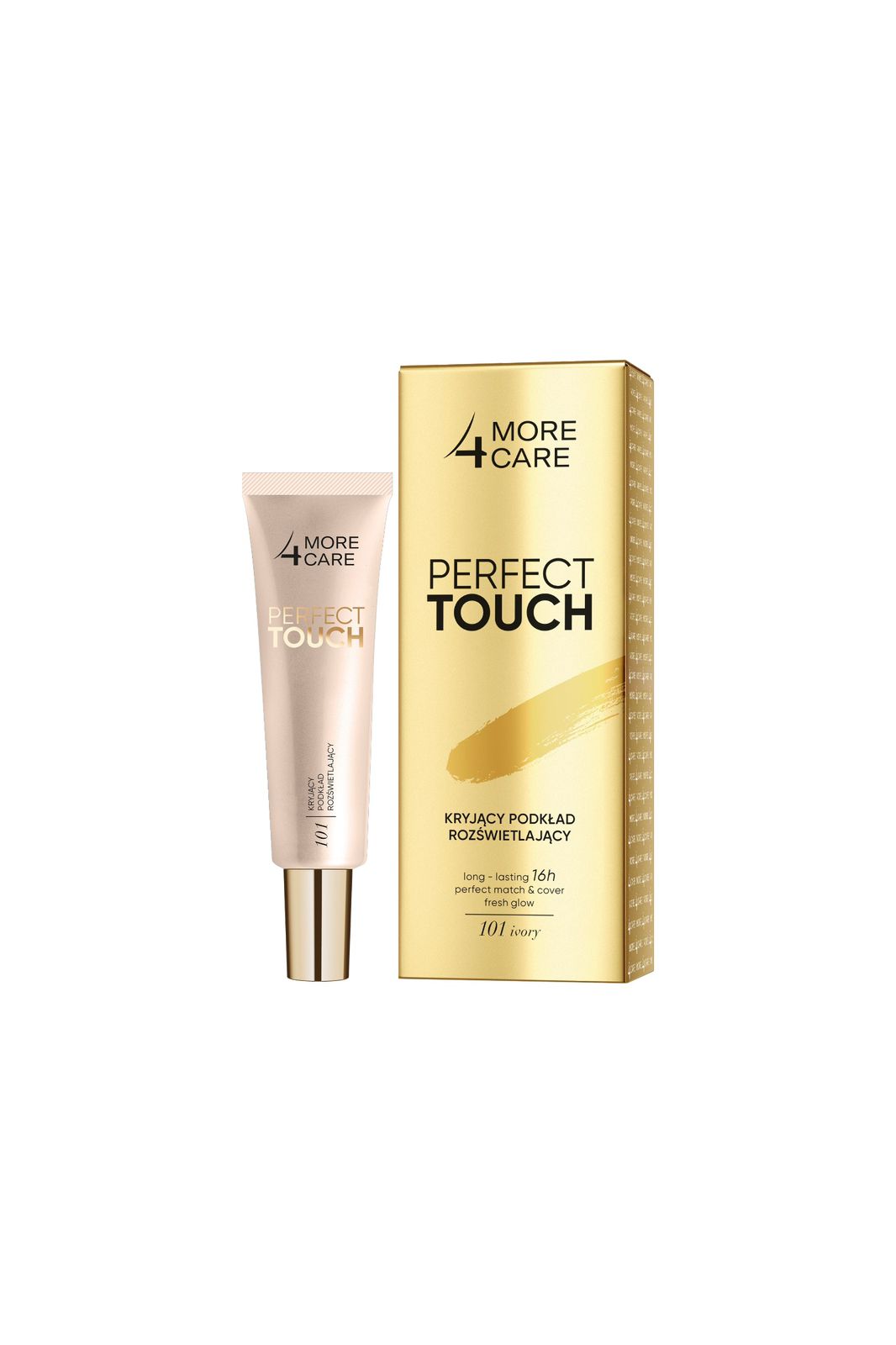 More 4 Care Perfect Touch Covering Illuminating Foundation 101 Ivory