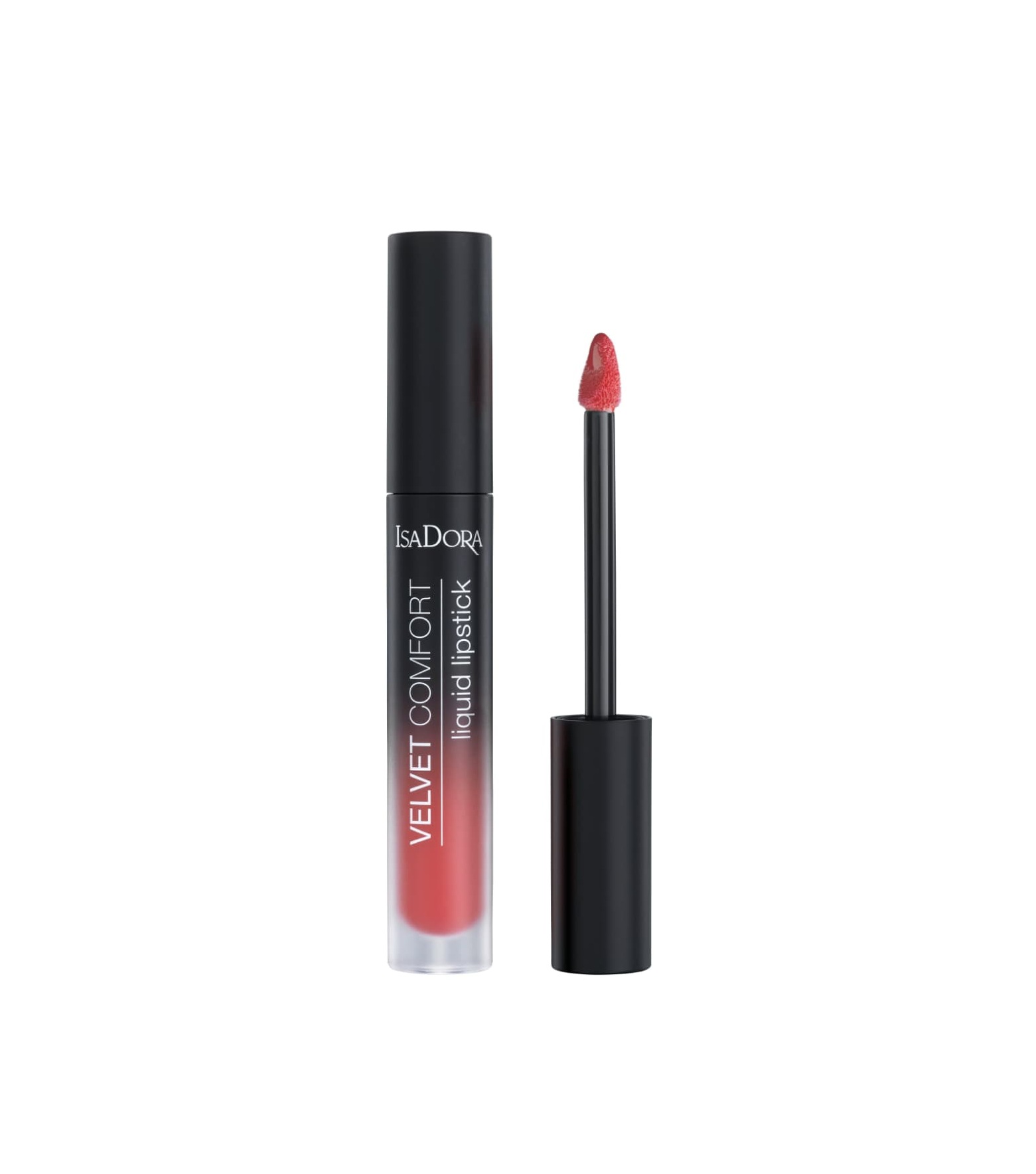 Velvet Comfort Liquid Lipstick - Coral Rush