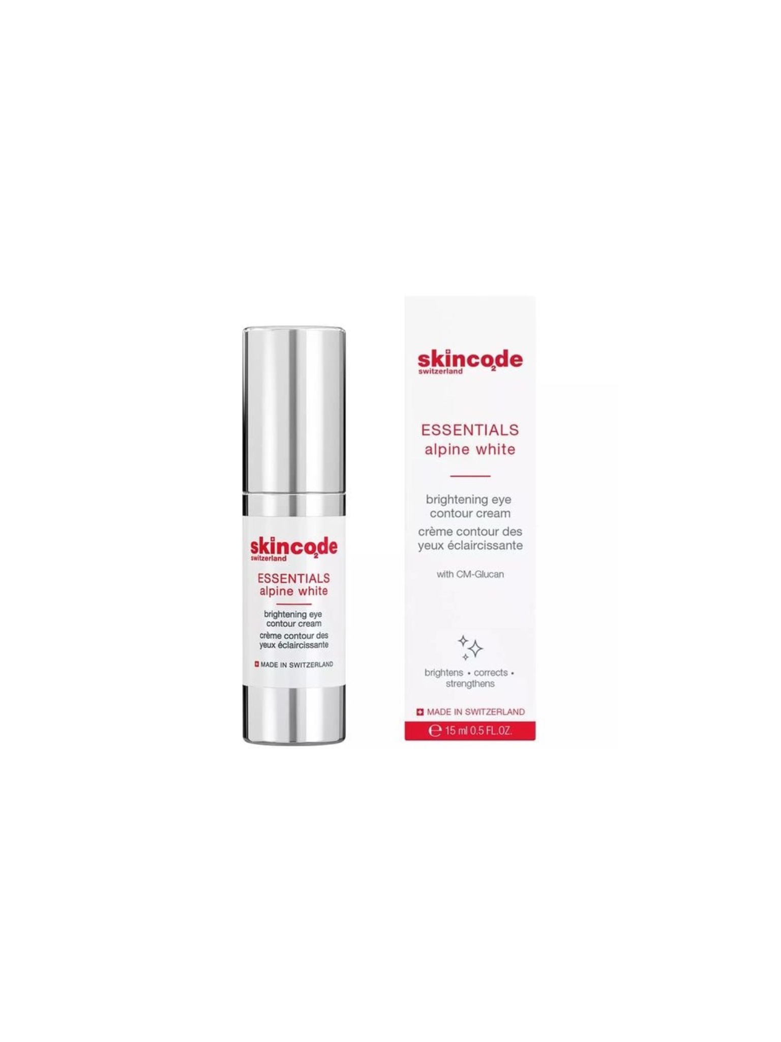 Brightening eye contour cream
