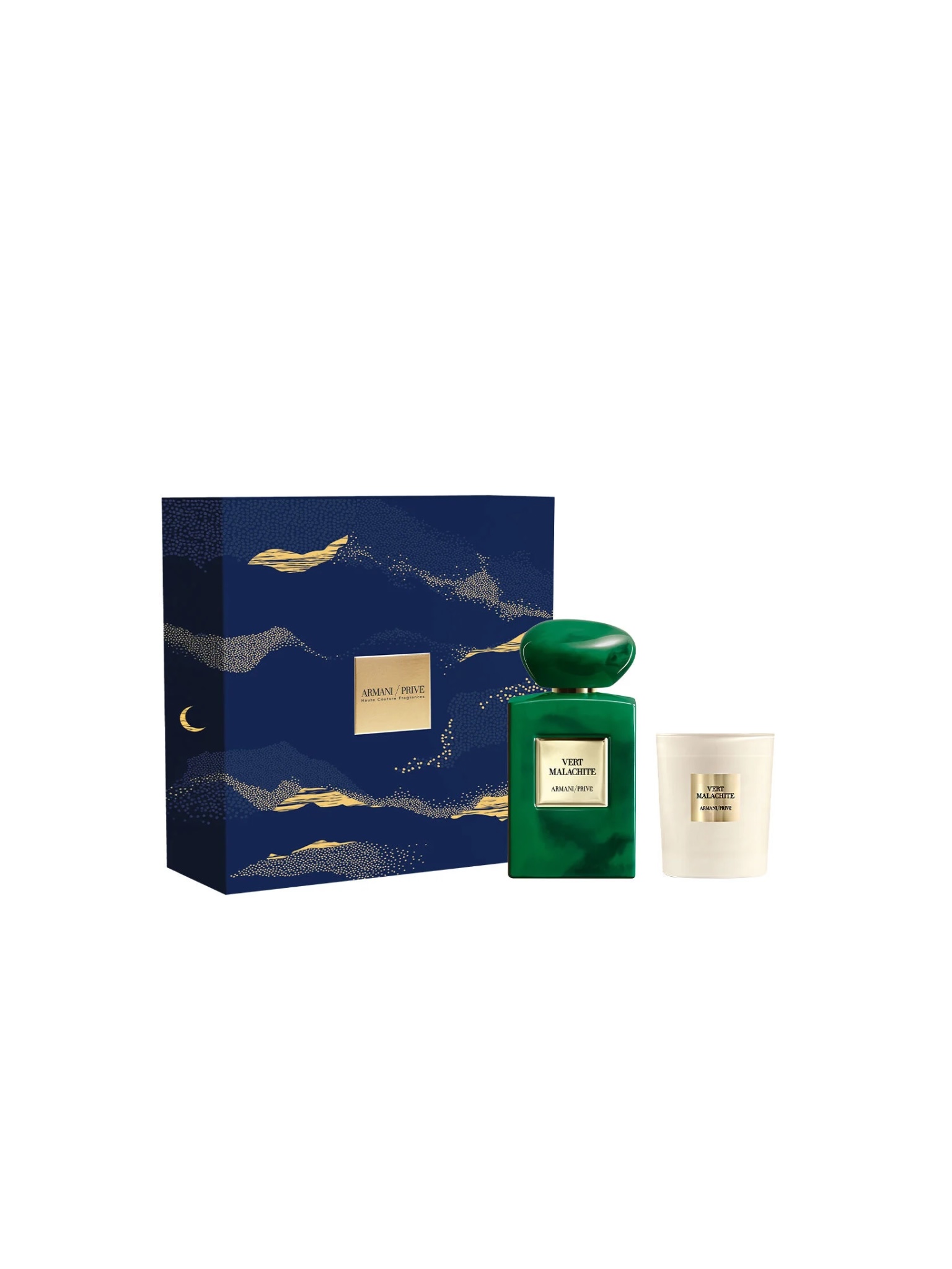 Armani Beauty Green Malachite Eau de Parfum Candle Set