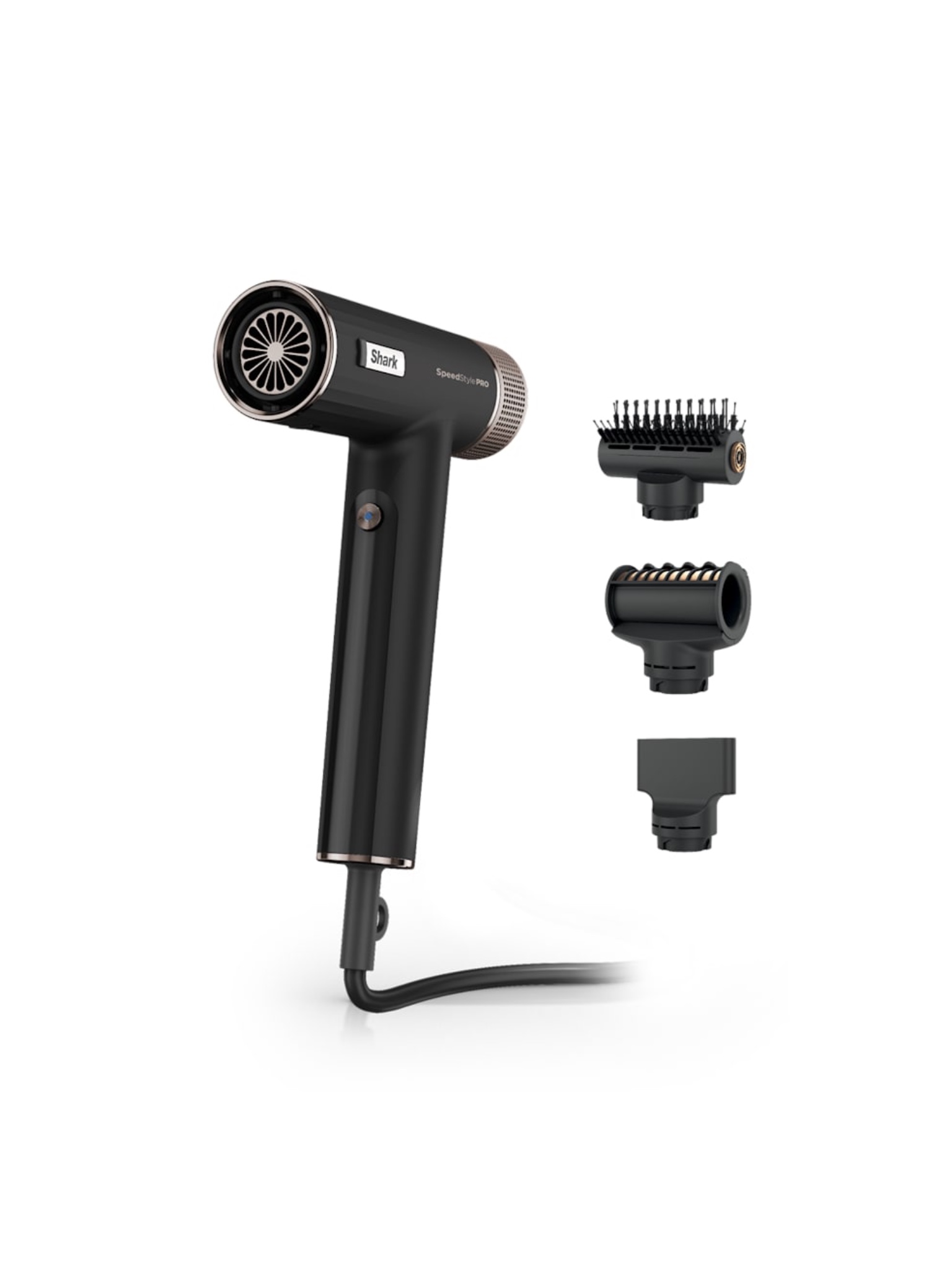 Shark SpeedStyle Pro 3-in-1 Straight & Wavy Hair Dryer Black