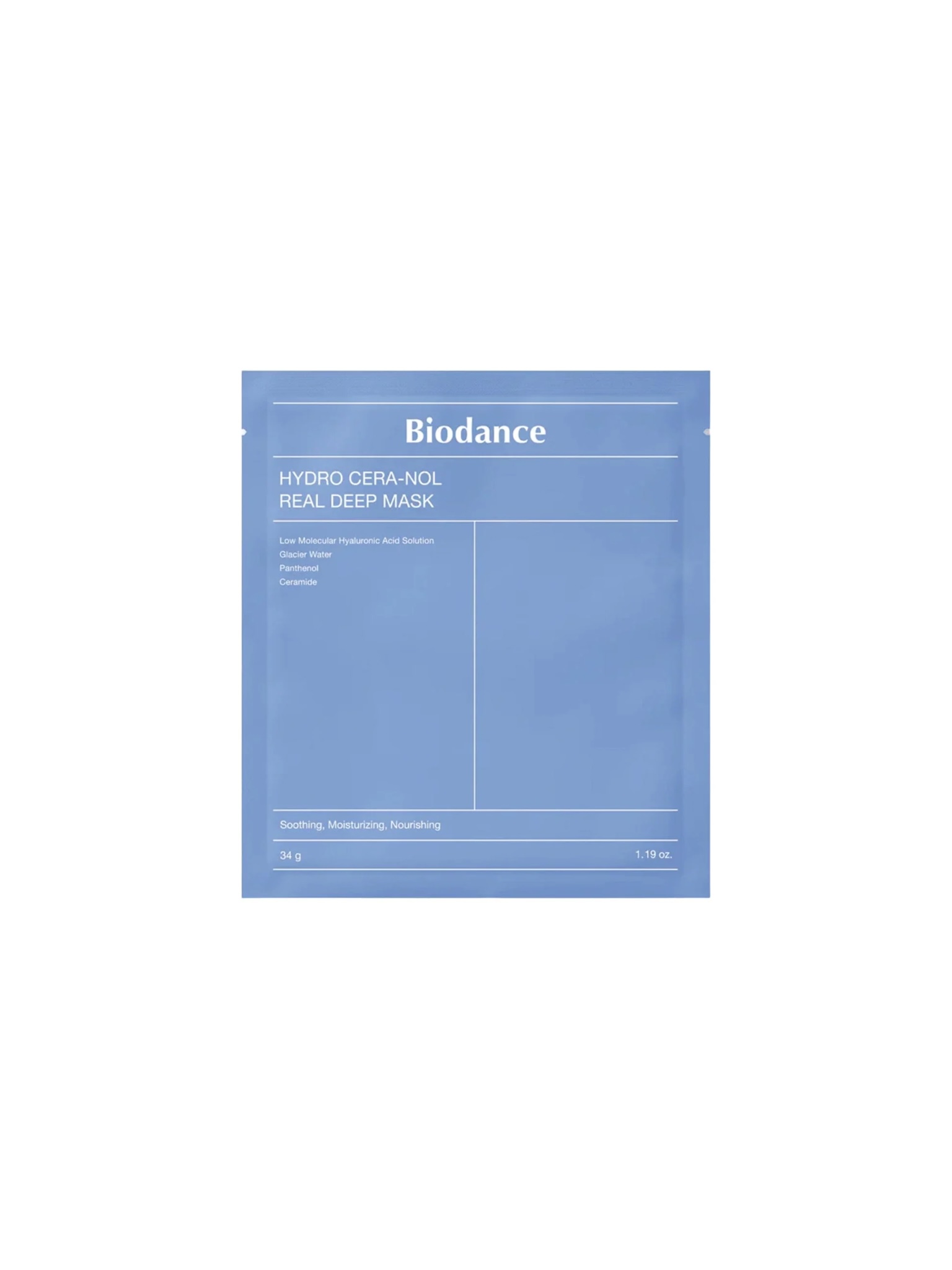 Biodance Hydro Cera-Nol Real Deep Mask