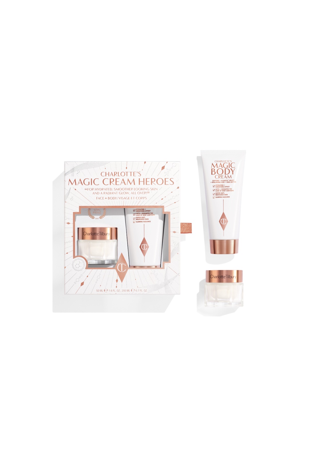 Charlotte Tilbury’s Magic Cream Heroes Set