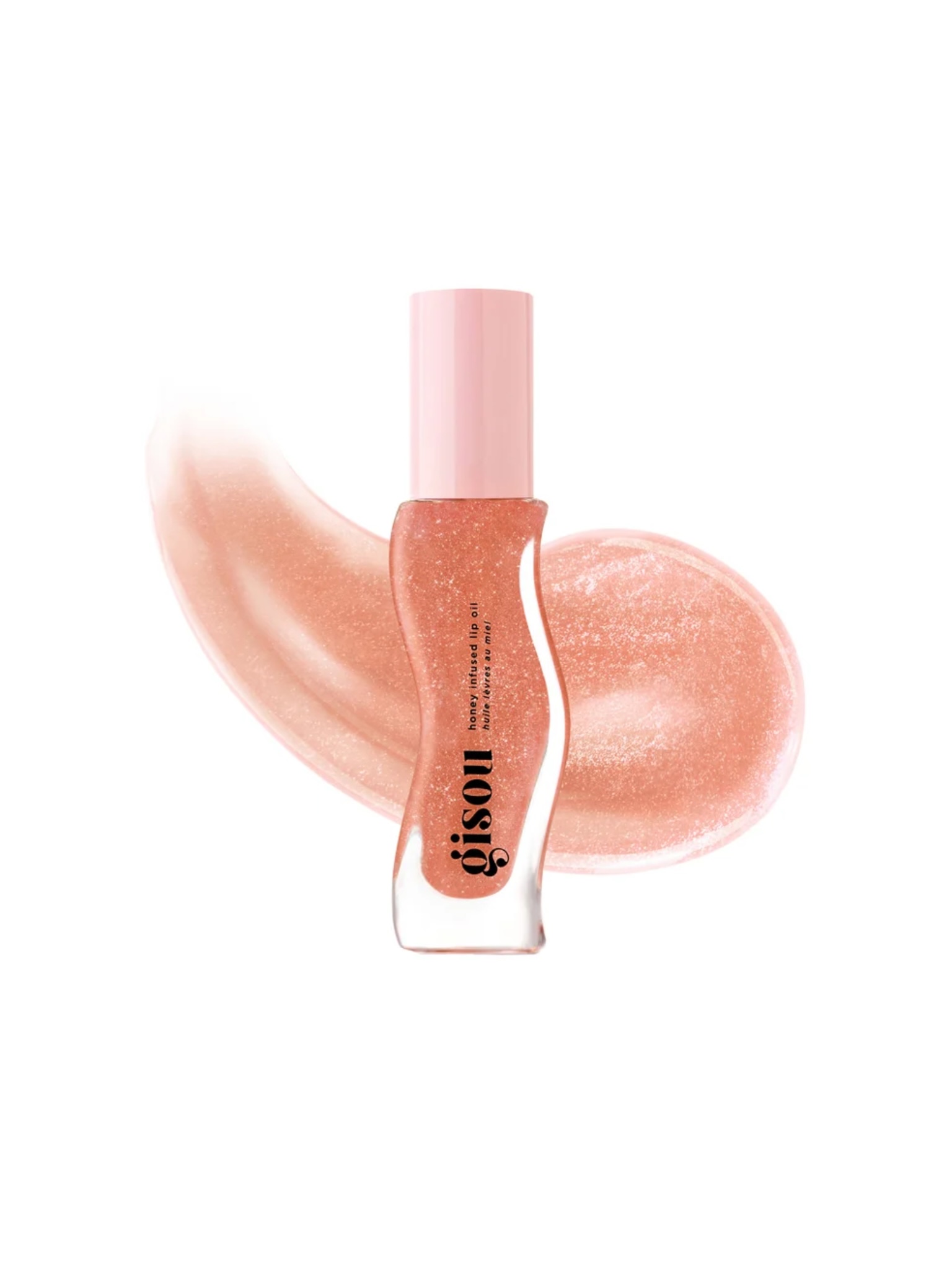 Honey infused lip oil # Glazed plum