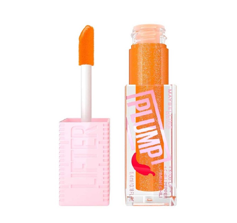 Maybelline Lifter Plump Lip Gloss 008 Hot Honey