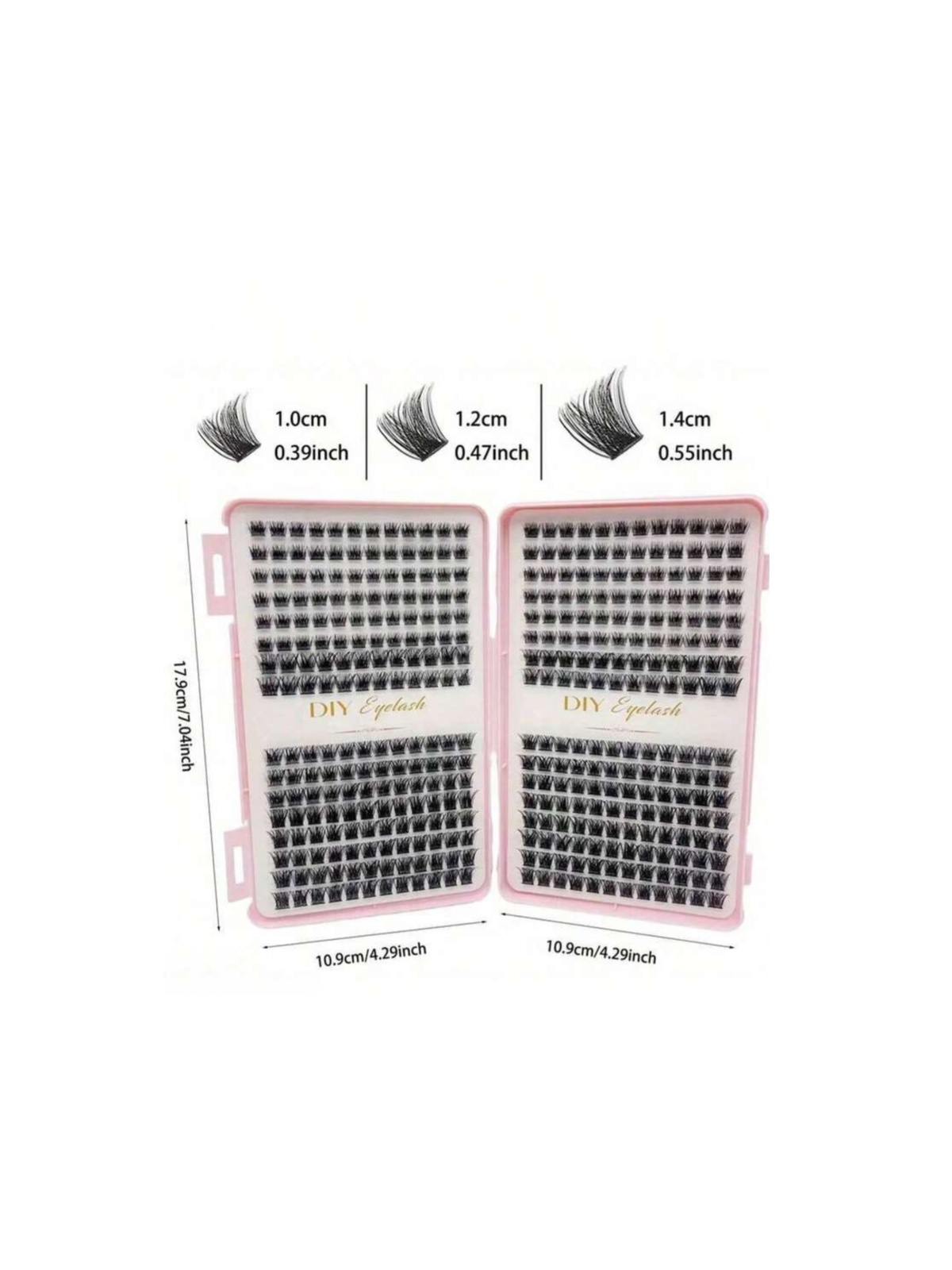 384pcs Mega Individual Lash Cluster Extension Book